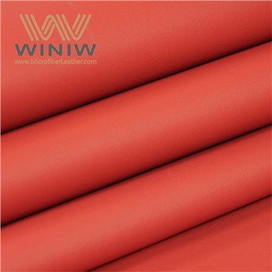 Stílhreint, hressilegt rautt leður fyrir bílainnréttingu