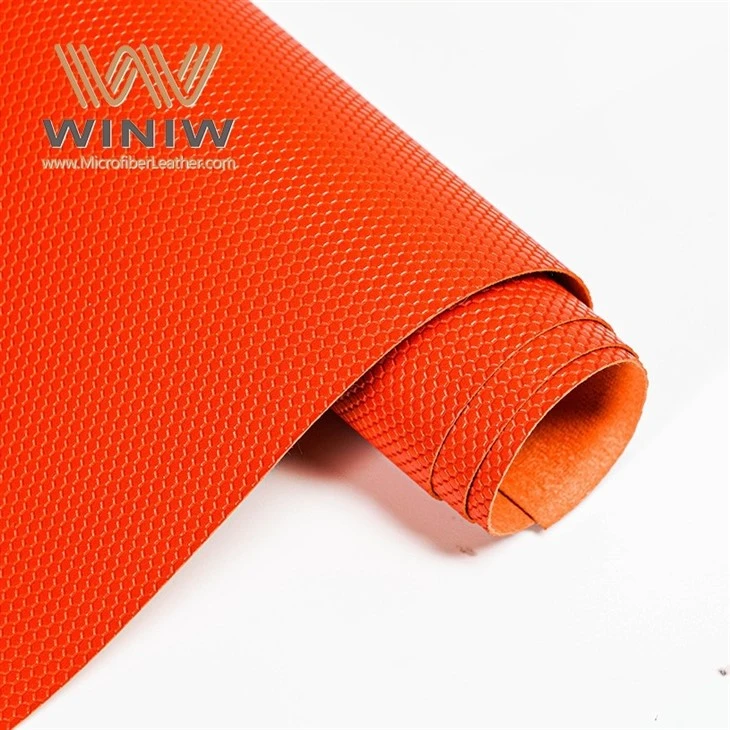 High-end Microfiber PU Leather Vegan Material For Garments