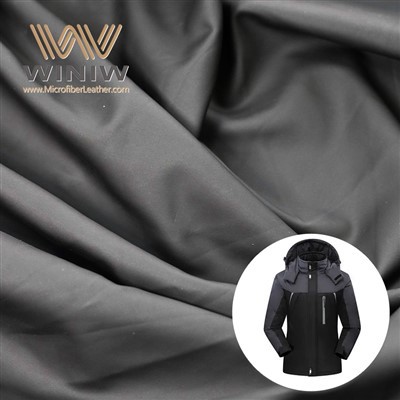 Litríkt örtrefjaefni PU fatnað Leðurefni