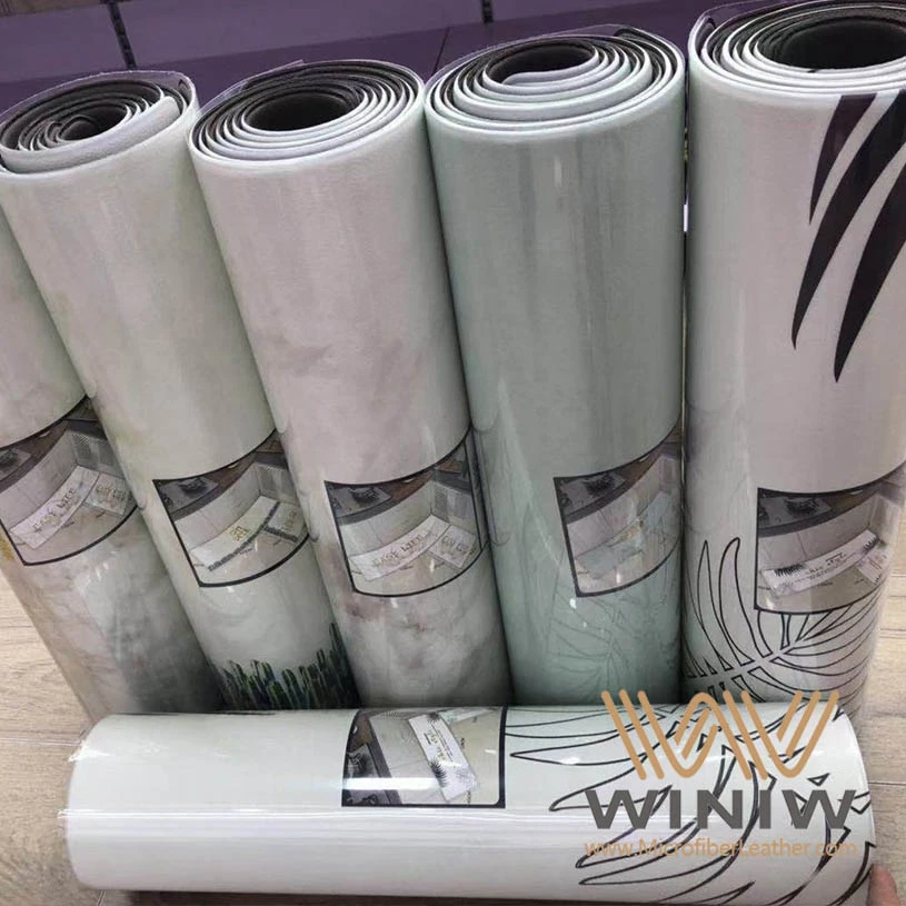 PVC efni Leðurlíki Efni fyrir gólfmottur