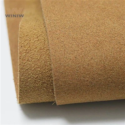 Mjúk og sveigjanleg áferð úr örtrefja rúskinni fyrir föt