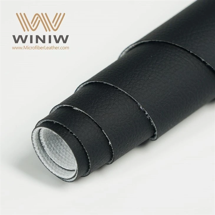 Wear Resistant Faux Fabric Artificial Automotive Leather Material